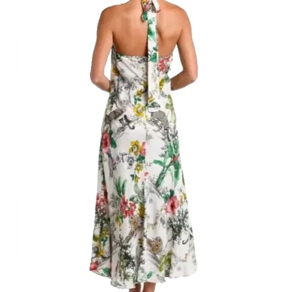 NEW,  L' Agence Geneva Jungle Floral Cover-Up Dress Size  Large. - Picture 3 of 11